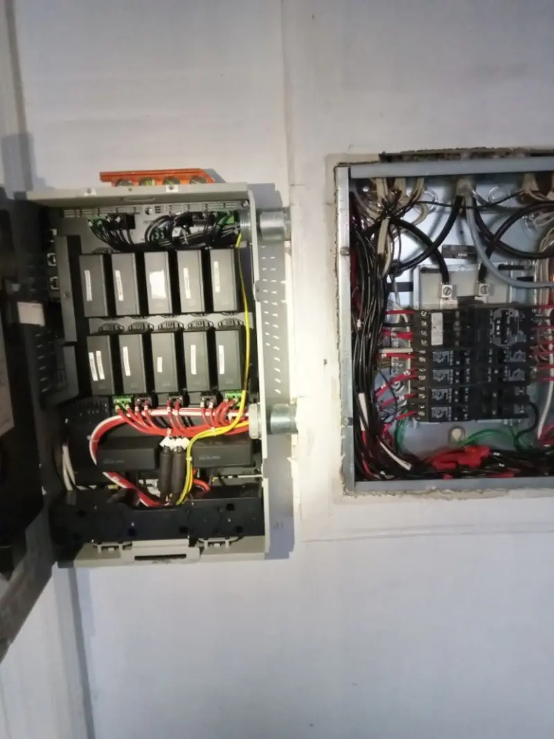 Electrical panel upgrade completed for Commercial Electrician Services in Kingston